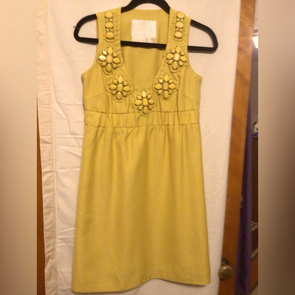 KARTA vibrant summer color sunshine picnic dress SZ XS
